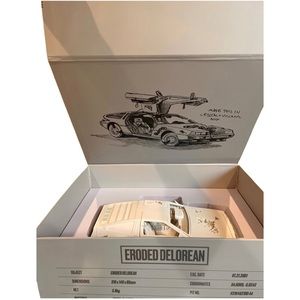 Daniel Arsham Eroded Delorean Ltd Ed 1/500